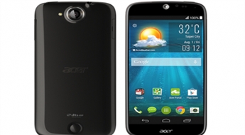 Рассрочка от 7 € в месяц! Черный смартфон Acer S55 Liquid Jade 16 GB