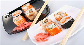 Японская кухня прямо у Вас дома - превосходный суши сет от Domino Club всего за 11,00  LVL!
