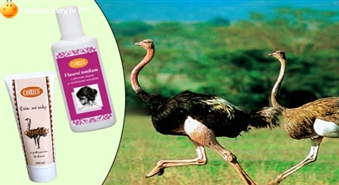 Восстанавливающий крем для рук CAMELUS со страусовым маслом + лосьон для восстановления кожи головы со скидкой 40% + 100% скидка на экскурсию на страусиную ферму!