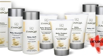 Iedod savam mazulim tikai  labāko - 100 % drošas Zarqa Baby sērijas  4 produkti tikai 20 Ls.