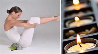 Pilates sveču gaismā: Grupas nodarbību abonements 10 reizēm veselības centrā MEDEORS ar 53% atlaidi