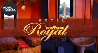 Atpūta Liepājā: Nakšņošana FONTAINE ROYAL viesnīcā un viesnīcas SPA centra apmeklējums 2 personām ar 50% atlaidi