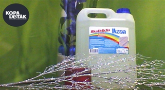 Profesionāls līdzeklis tīrai veļai: Šķidrais veļas mazgāšanas līdzeklis ar balzāmu (lanolīnu) IKSAN ar 54% atlaidi