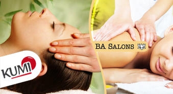 Оздоровительный массаж головы и плеч - сними напряжение и стресс в BA Салоне! -50%