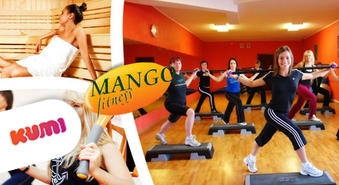 Neierobežots mēneša abonements sieviešu fitnesa klubam «Mango» -45%