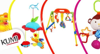 Attīstošas rotaļlietas mazuļiem 0+ ALEXIS "BABY MIX" pēc izvēles + piegāde -39%