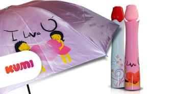 Дизайнерский зонт «ROSE» в форме вазы -61%