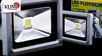 LED prožektors VISIONAL 10W = 130-150W no EUROLED. Made in Europe! Ekonomē līdz 90% apgaismojuma elektoenerģijas -59%
