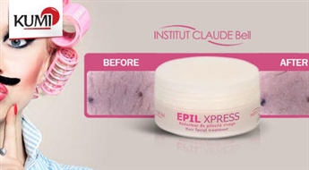Efektīvs līdzeklis matu likvidēšanai uz sejas dabīgā veidā no franču institūta CLAUDE Bell + piegāde -50%