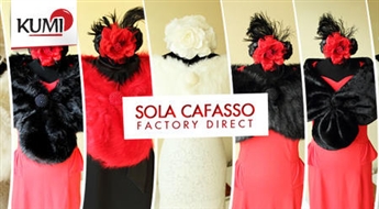 Paspilgtini savu apģērbu ar pūkaino apmetnīti no SOLA CAFASSO FACTORY DIRECT -52%