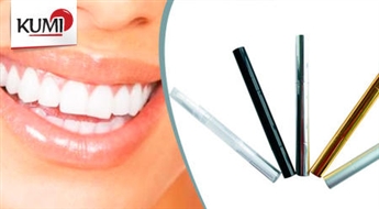 Zīmulis zobu balināšanai lietošanai mājās. Uzsmaidi ar Holivudas smaidu! -58%