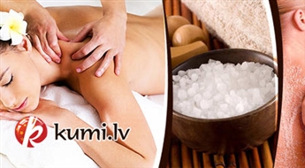 Elinor Spa&Massage: Антистрессовый массаж всего тела (70 мин) с ароматическими маслами и пилинг с морской солью