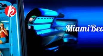 Intensīvā solārija apmeklējums Ergoline 600 Turbo power vai Ergoline lounge TP pēc izvēles no salona "Miami Beach" -60%