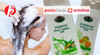 Dušas želeja un šampūns Čehu sieviešu kosmētiskas līnijas COLUTTI -56%