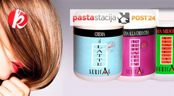Высококачественная и питательная маска из Италии "Serical  PLACENTA" (1000 мл) -47%