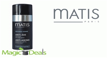 Var izņemt uzreiz! MATIS Men Global Anti-Aging active cream 50ml testers(raž.dat. 06.2015 - derīgs vēl 27 mēn.).