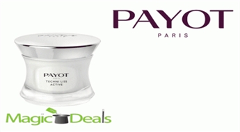 Ir uz vietas! Payot Techni Liss Active Jar cream 50ml testers(reduces deep wrinkles and regenerating).