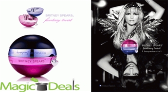 Var izņemt uzreiz! Smaržas Britney Spears Fantasy Twist EDP 100m (50ml Fantasy un 50ml Midnight Fantasy).