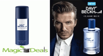 Dezodorants David Beckham Classic Blue men 150ml.