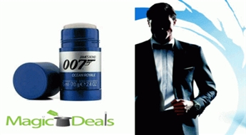 Var izņemt uzreiz! Dezodorants James Bond Ocean Royal deostick 75ml.