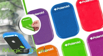 Var izņemt uzreiz! Universāls neslīdošais silikona paklājiņš Polaroid telefona, atslēgu u.c priekšmetu turēšanai.