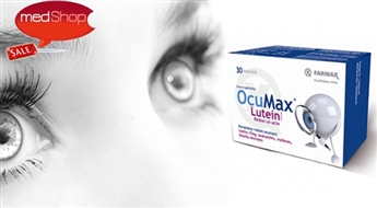 FARMAX:  OcuMax Lutein perfektai redzei (30 kapsulas)