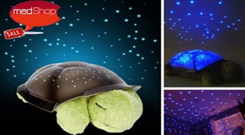 Проектор звездного неба: Музыкальная черепаха разных цветов