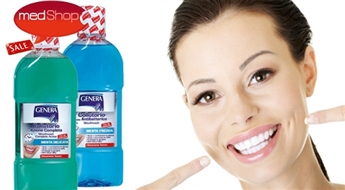 Жидкость для полоскания рта GENERA Collutorio (500 мл) для здоровых зубов и свежего дыхания