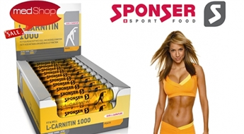 SPONSER: L-Карнитин (30 ампул) + Спортивная бутылка (750 мл) в подарок!