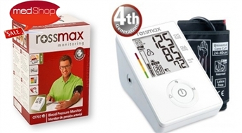 Jaunākās paaudzes automātisks asinsspiediena mērītājs Rossmax CF707f Deluxe