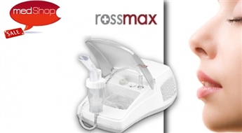 Kompresijas inhalatori Rossmax elpceļu saslimšanu ārstēšanai un profilaksei