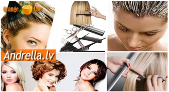Salons-frizētava “Andrella” piedāvā: matu griezums + matu maska + matu veidošana ar 50% atlaidi, tikai par 9,25 LVL