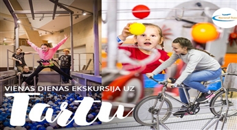 Igaunija: 07.01.23 vienas dienas ceļojums uz mūžam jauno Tartu, AHHAA centrа apmeklējums un Ledus laikmeta muzejs!