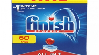 Finish All in one 60.gb trauku mazgājamās mašīnas tabletes