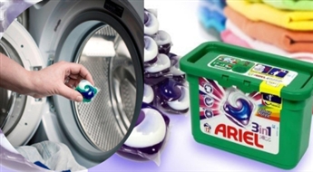 Ariel 3in1 PODS veļas mazgāšanas kapsulas (30 gab.) - neliels, bet spēcīgs risinājums lielajām problēmām!