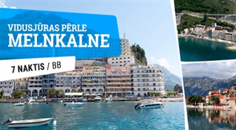 Черногория - Средиземноморская жемчужина! Отель Hotel Obala Plus 3*(BB) + Перелет + Трансфер, 14 ночей!