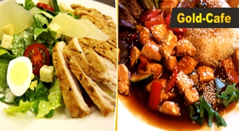 Ужин на двоих «Европа+Азия»  в ресторане „Gold-Cafe” на Ваш выбор всего за 18.00 Ls! Осуществи свои гастрономические желания в ресторане!