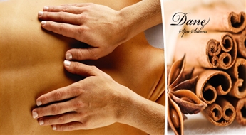 Салон „Dane SPA” предлагает: массаж тела с эфирным маслом корицы всего за 15.99 Ls! Улучши свое физическое и эмоциональное состояние!