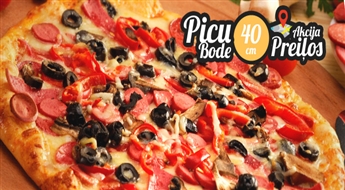 АКЦИЯ В ПРЕЙЛЯХ! Проголодался?  Закажи наивкуснейшую любую пиццу Ø 40 см от “Picu Bode” на 30% дешевле!