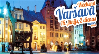 Weekend в Варшаве! Два незабываемых дня в столице Польши всего за 29.00 Ls! Насладись весенними радостями в Речи Посполитой!