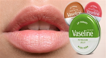 Patīkama terapija tavām lūpām! Lūpu balzāms „Vaseline Lip Therapy” (20 g) tikai par 1.50 Ls!