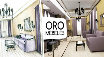 Firma “Oromebeles” piedāvā: bezmaksas telpu mērīšana, projektu izstrāde, piegāde un uzstādīšana tikai par 10.00 Ls!