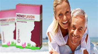 Uztura bagātinātāji: MENOFLAVON (30 kapsulas) menopauzes simptomu mazināšanai ar 50% atlaidi! Parūpējies par savu veselību!