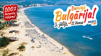 Burvīgā Bulgārija! 11 neaizmirstamas dienas pie Melnās jūras! Ar iespēju ieraudzīt Miškoļci – Bukareste – Nesebra – Sozopole – Stambula! Visas naktis viesnīcās!