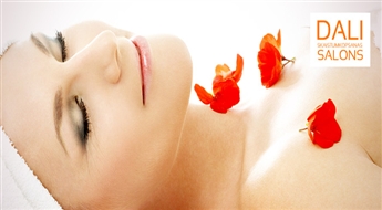 Salona „Dali” īpašais piedāvājums: Rožu  SPA aromātiskais  pieskāriens ķermenim un sejai ar 55% atlaidi!