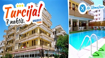 Karstā nedēļa saulainajā Turcijas piekrastē! Cleopatra Alis Hotel, 3*, ALL INCLUSIVE! Izbaudi ilgi gaidīto vasaru!
