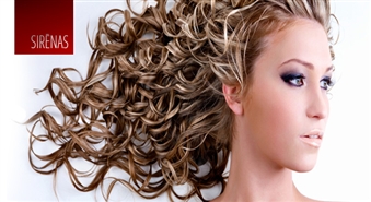 Биологическая завивка волос в салоне красоты „Sirēnas” со скидкой 53%!