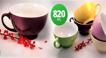 ДОСТАВКА ПО ВСЕЙ ЛАТВИИ! Для настоящих ценителей горячих напиток! XXL кружка (820 мл) всего за 3.20 Eur!