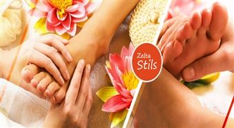 Салон „Zelta Stils” предлагает массаж стоп со скидкой 50%! Расслабься после тяжелого рабочего дня!