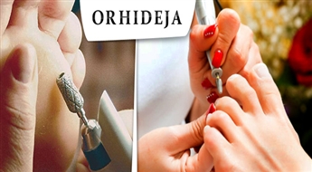Салон „Orhideja” предлагает: Лечебный аппаратный педикюр у сертифицированного подолога для ухоженных стоп со скидкой!